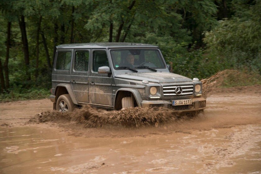 Мерседес Гелендваген для бездорожья