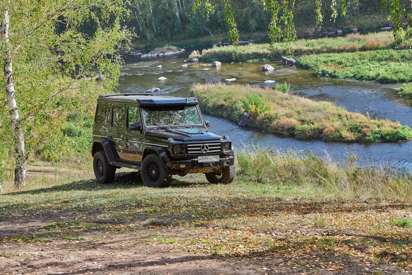 Мерседес Бенц g63 по бездорожью