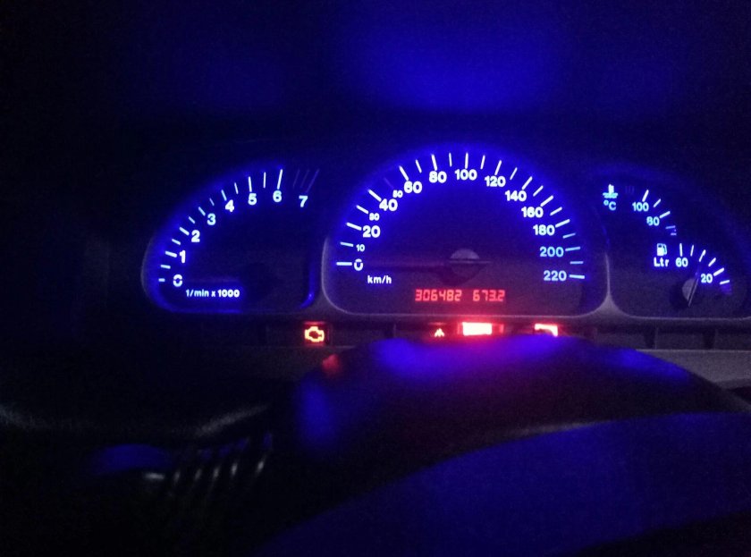 Лампочки подсветки приборной панели Вектра б