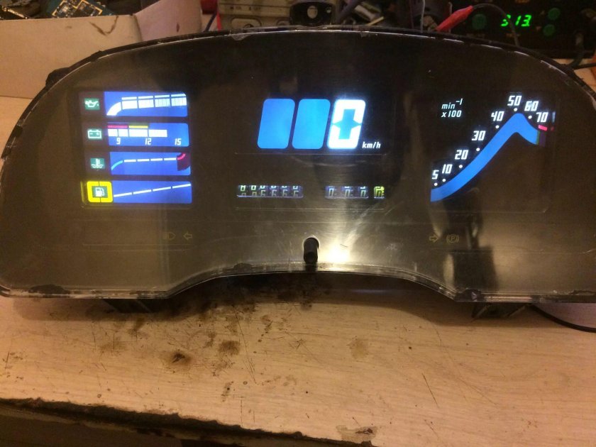 Приборка Опель Вектра а