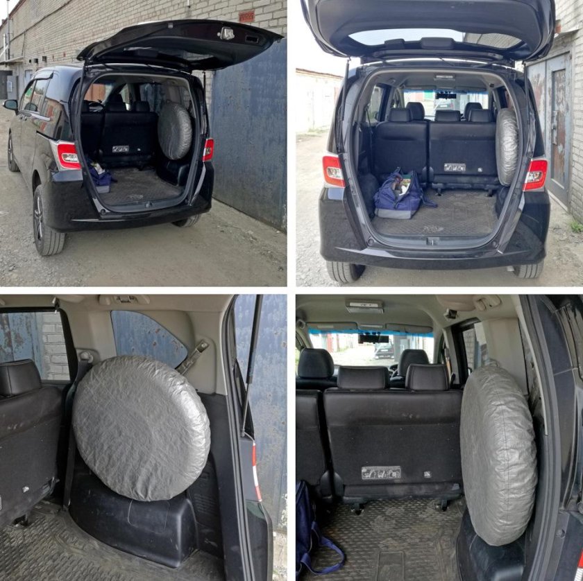 Freed Honda 2013 как без запаски