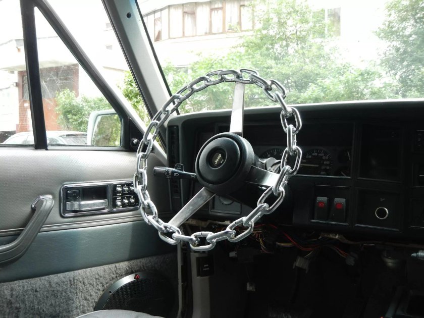 Руль из цепи на ВАЗ 2107