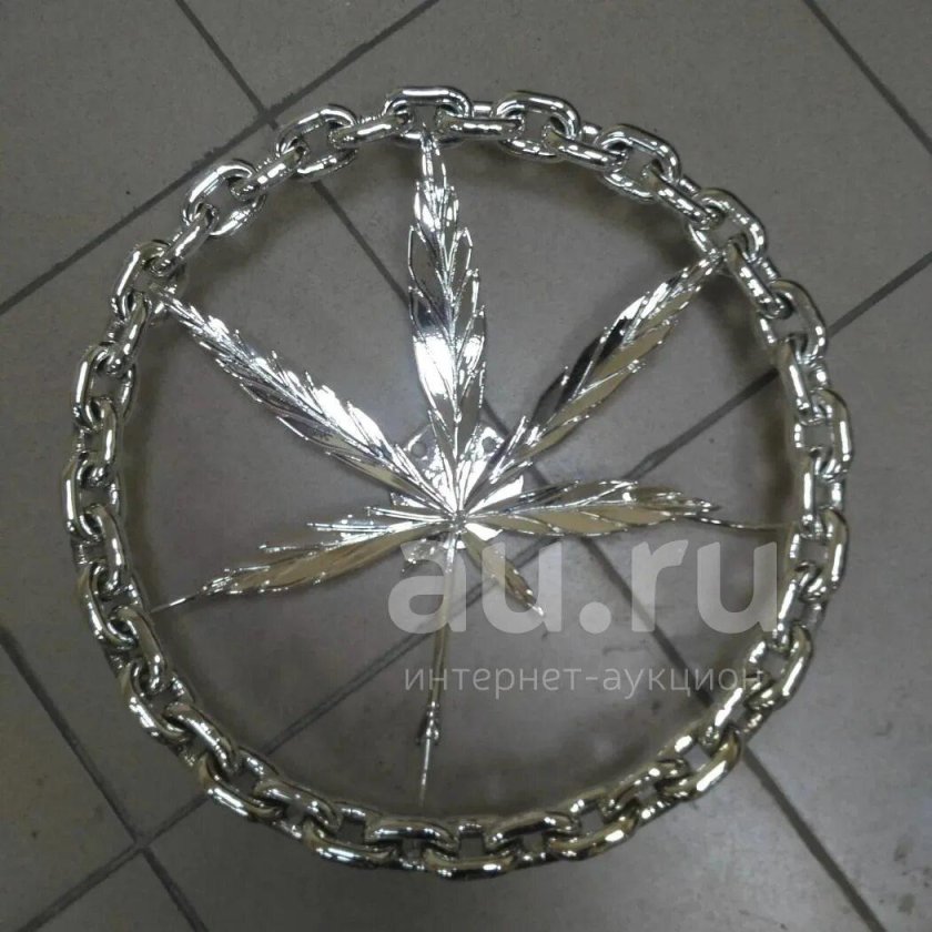 Автомобильный руль из цепи