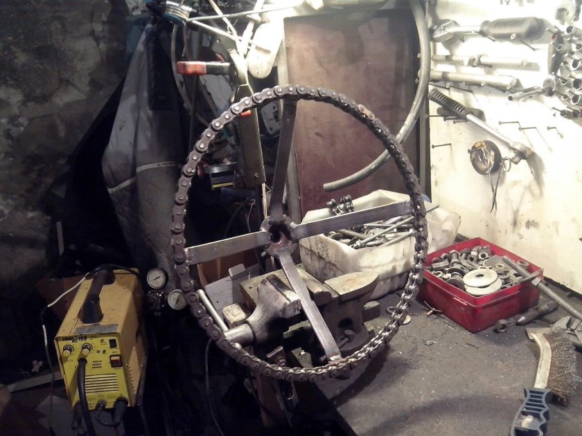 Руль из цепи