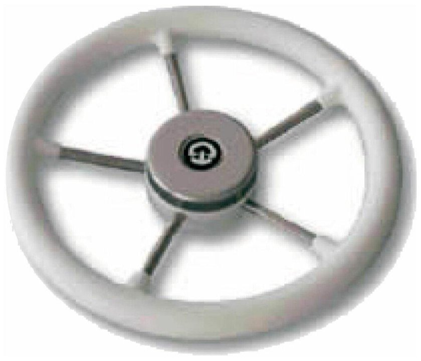 Колесо рулевое v.57w белое