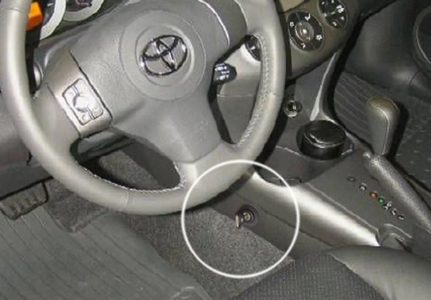 Toyota rav4 2006 руль