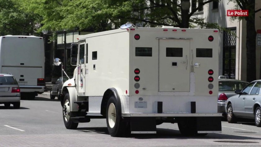 Американские инкассаторские машины