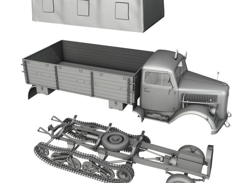 Немецкий грузовик Опель блиц