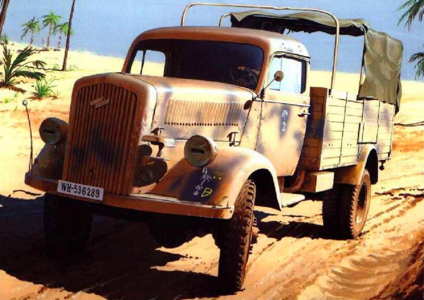 Опель блиц вермахта