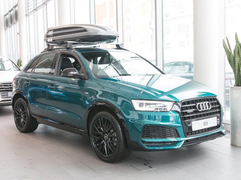 Audi q3 зеленая