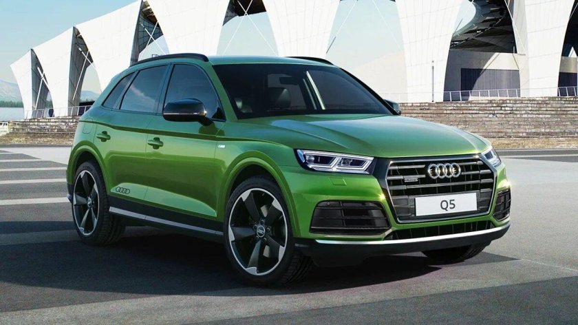 Ауди q5 зеленая
