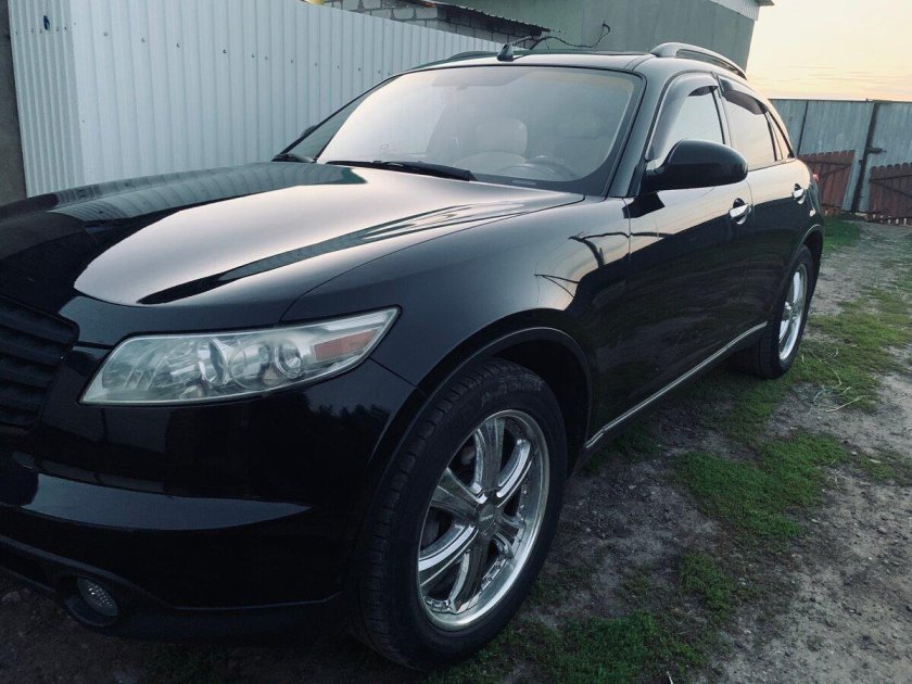 Антихром Infiniti fx35