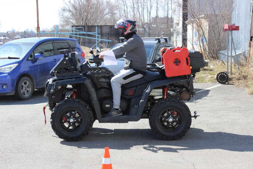 Водительское на квадроцикл