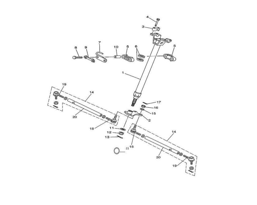 Рулевая колонка стелс 500 хайсан