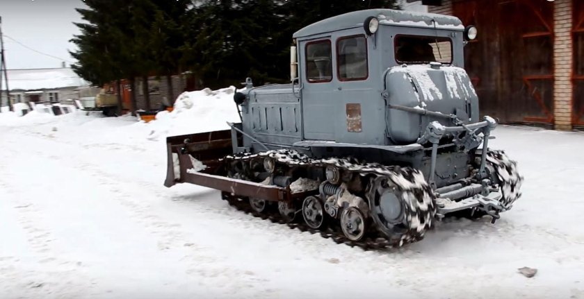 ХТЗ Т-74 бульдозер