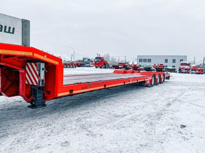 Трал низкорамный Тверьстроймаш 993930