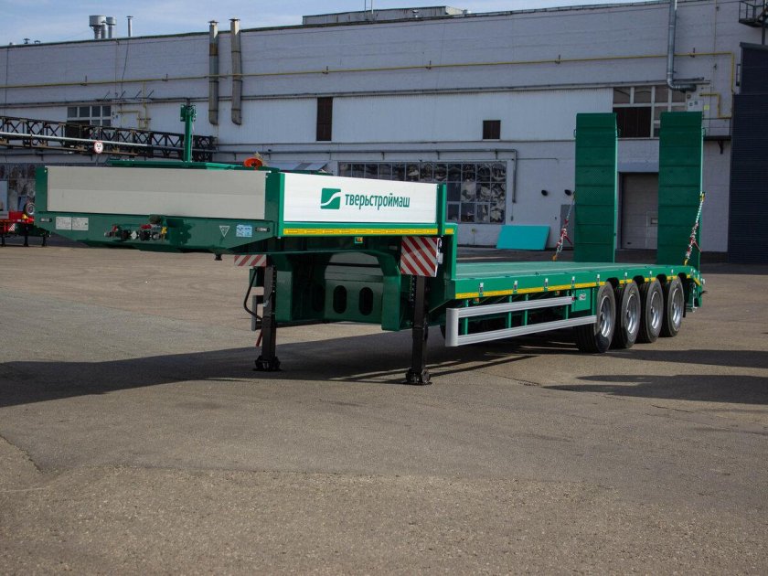 Тверьстроймаш TVERSTROYMASH 993941 (полуприцеп-тяжеловоз)