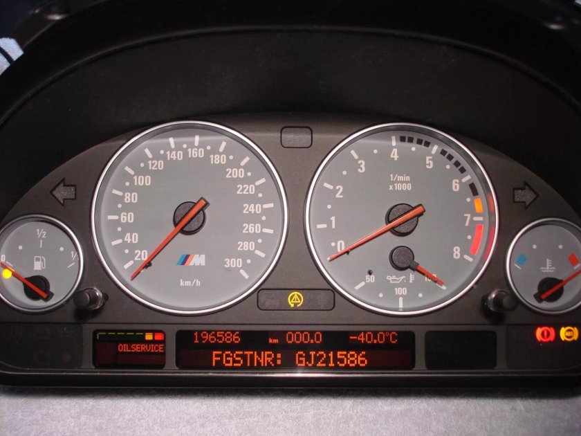 Приборная панель м5 е39