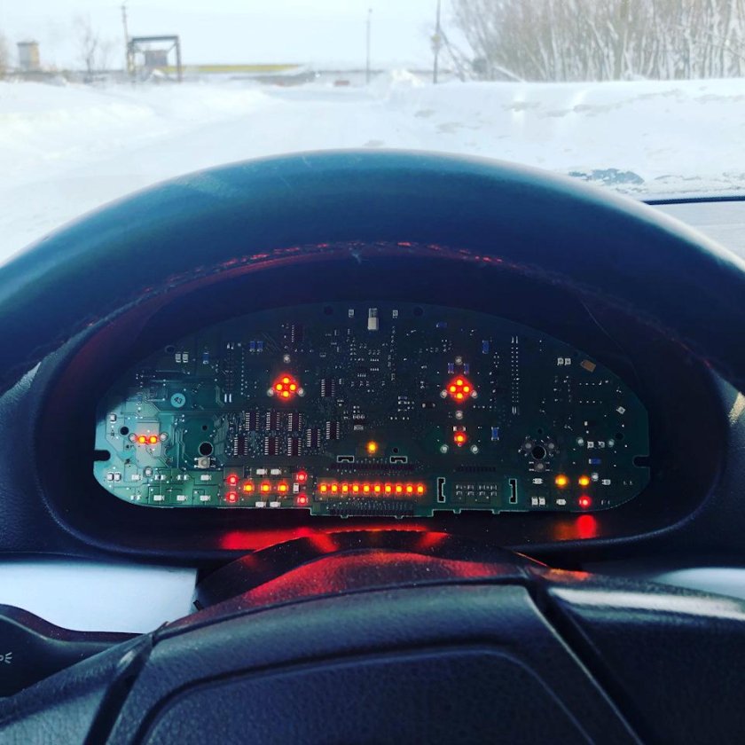 Приборная панель BMW e46