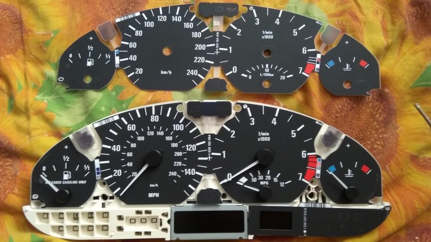 Приборная панель BMW e46