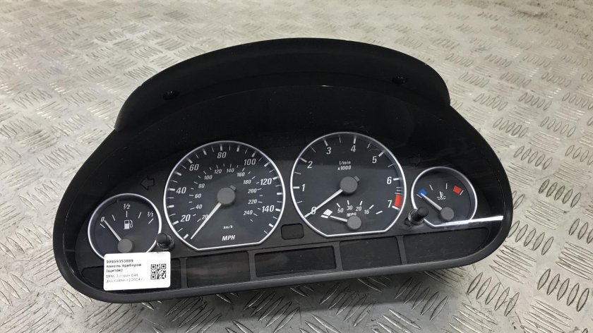 Приборка m3 e46