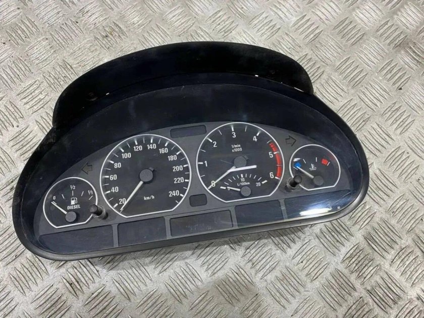 Приборная панель BMW e46 дизель