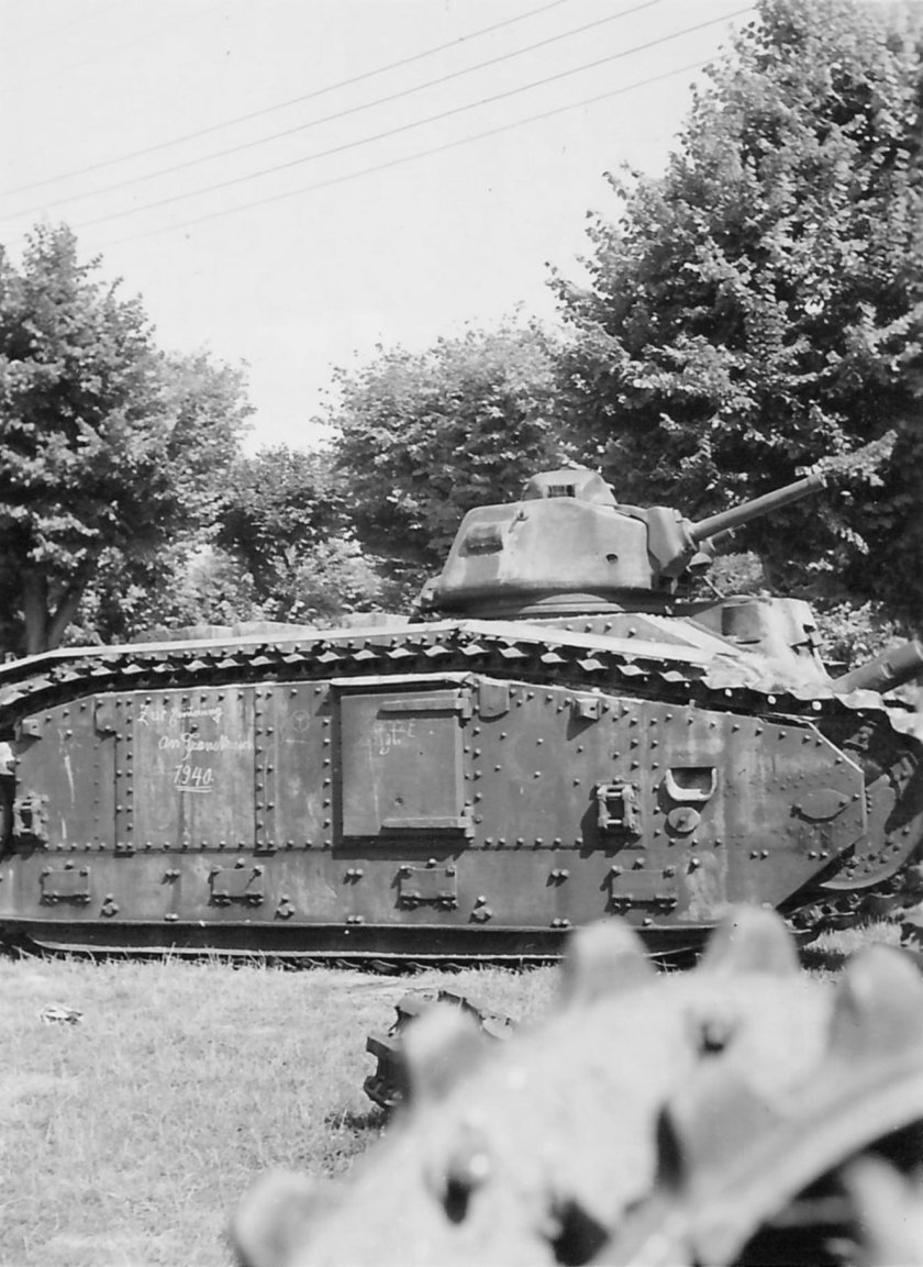 Char b1 танки Франции