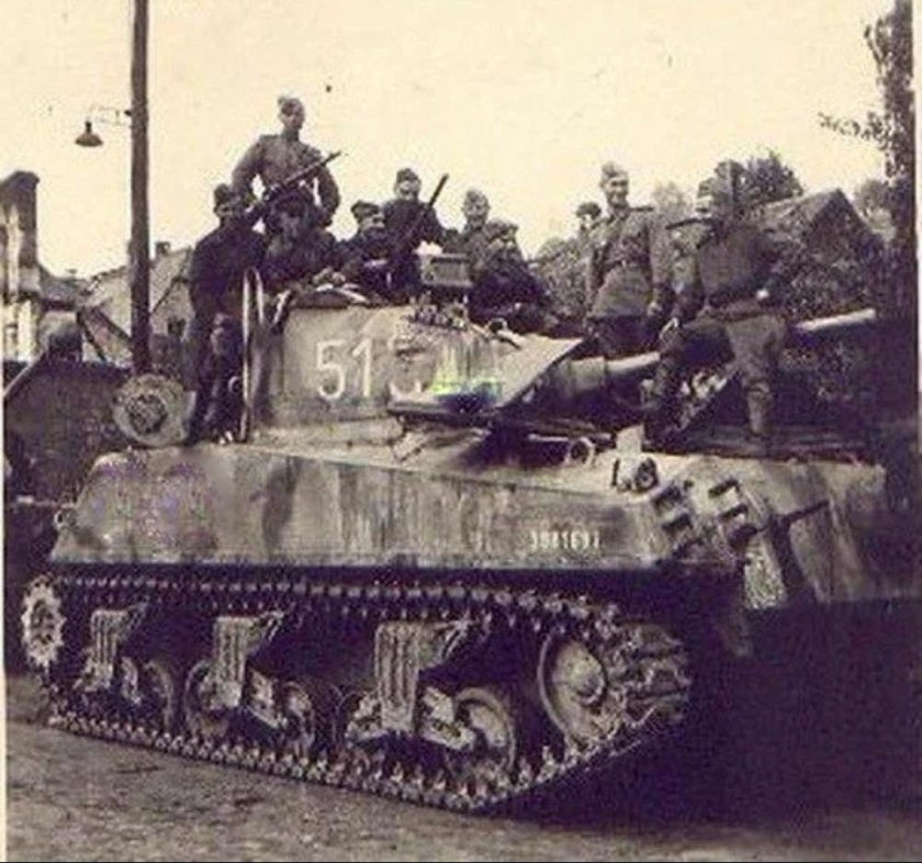 Трофейный Шерман