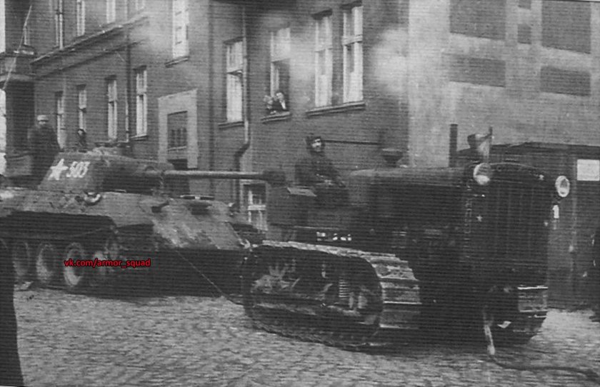 Трофейные танки пантера в красной армии