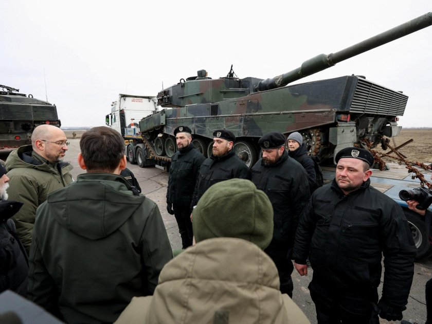 Танк леопард 2 на Украине