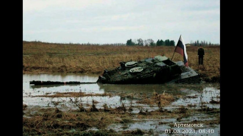 Леопард 2а6 подбитый