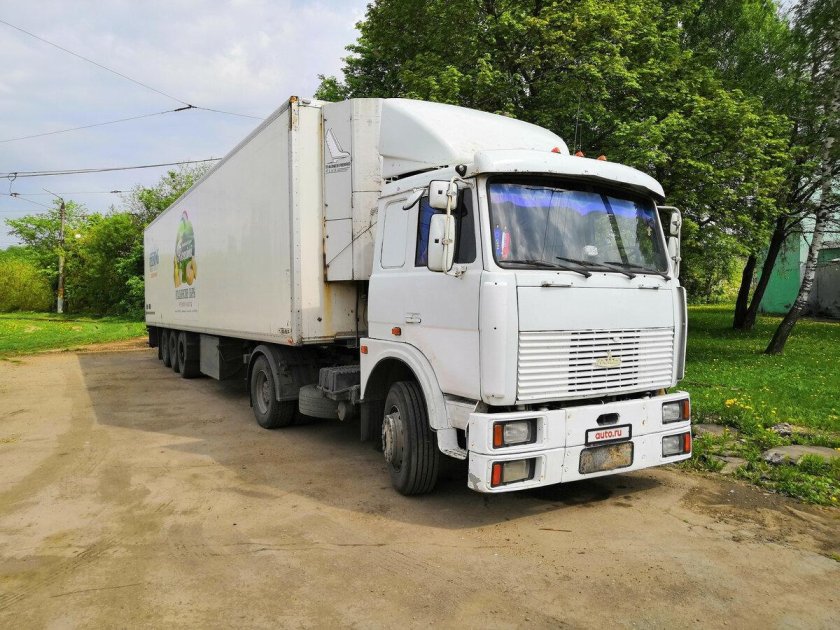 МАЗ 5432 белый