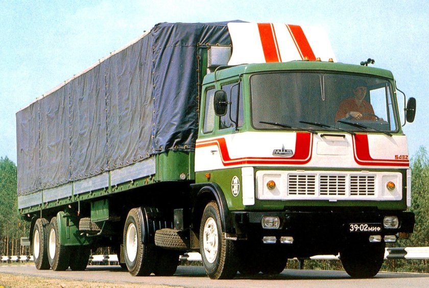МАЗ-5432 автомобили МАЗ