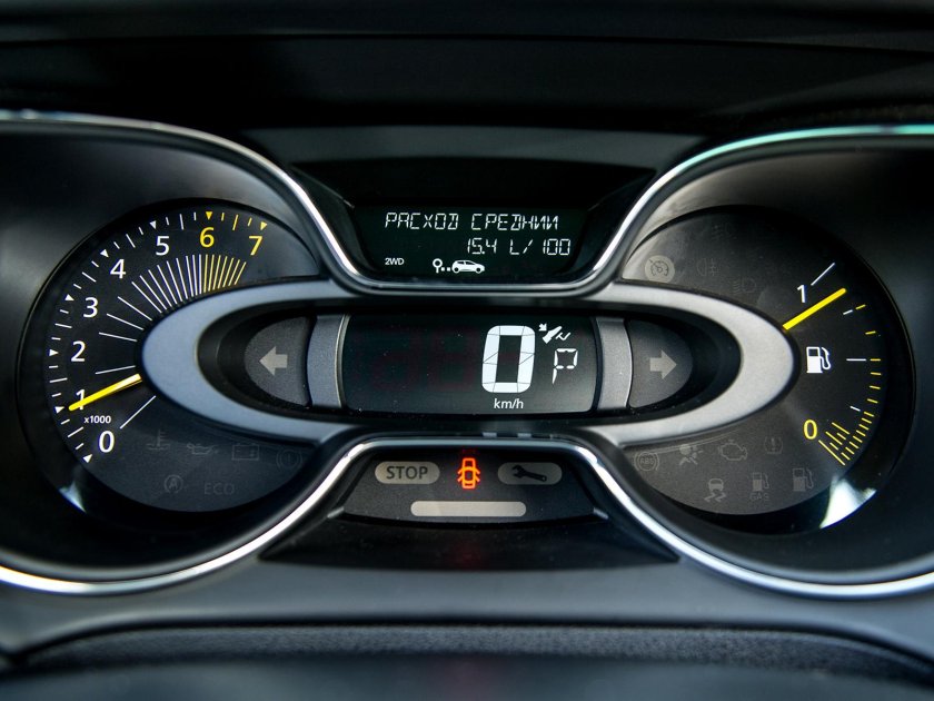 Цифровая приборная панель Рено Каптур