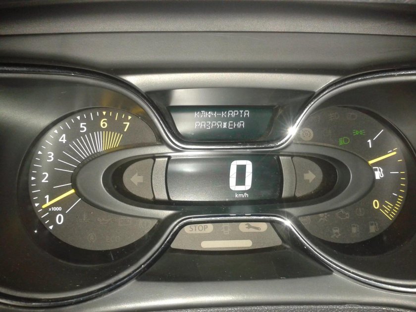 Приборная панель Рено Каптюр