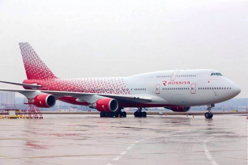 Boeing 747-400 Россия