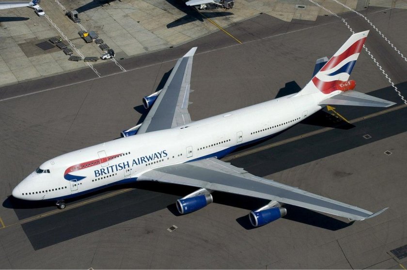 Боинг 747 400 Бритиш Эйрвейз