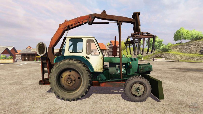 ЮМЗ 6 погрузчик