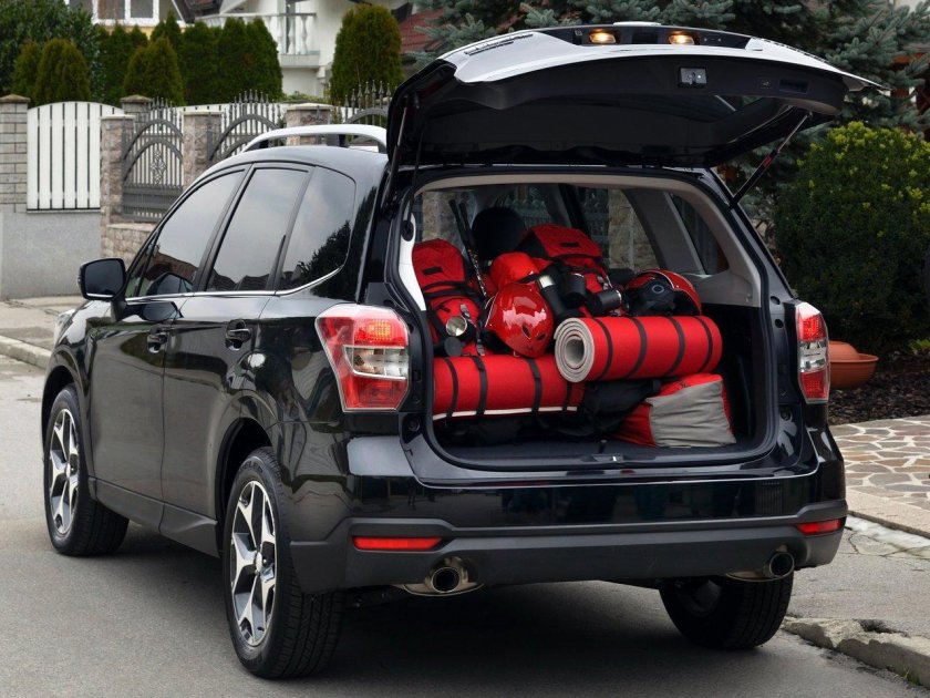 Subaru Forester 2 поколение багажник