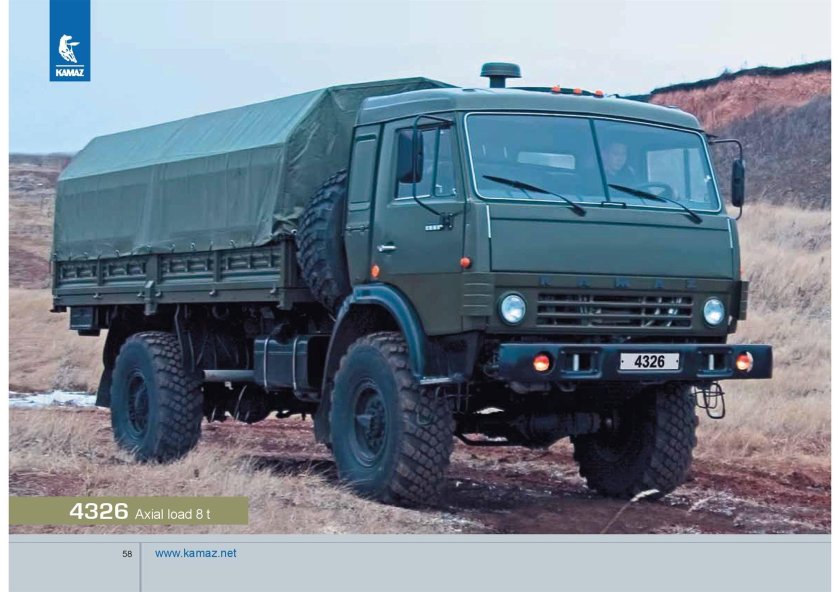 КАМАЗ 4326 военный