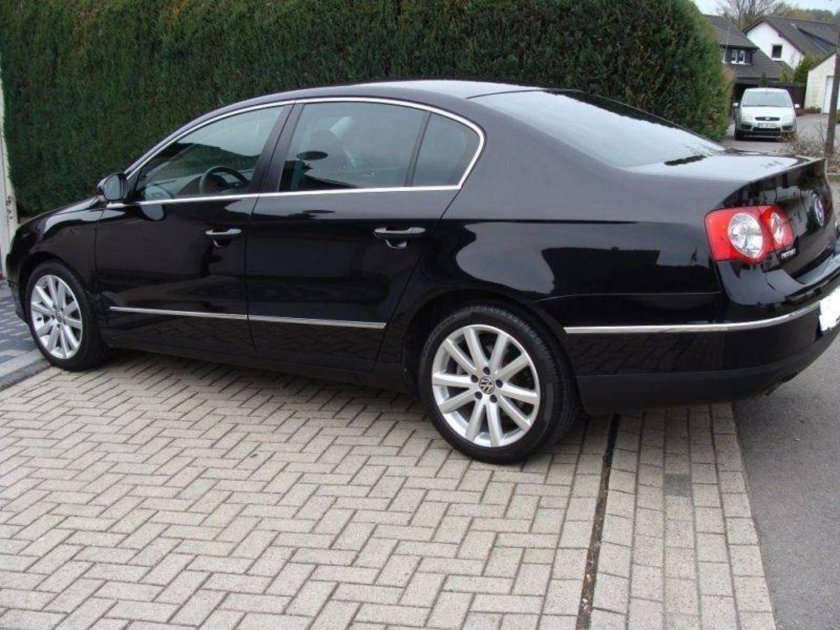 Фольксваген Пассат б6 седан черный