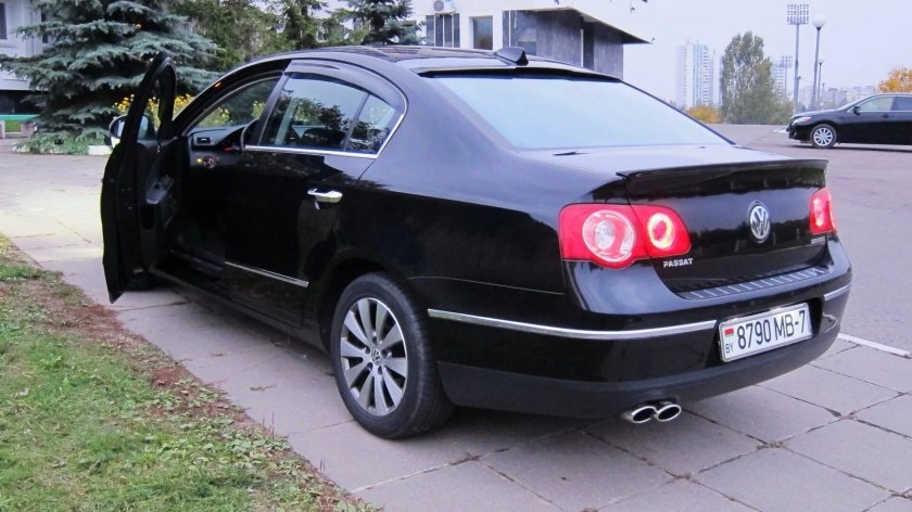 Фольксваген б6 черный