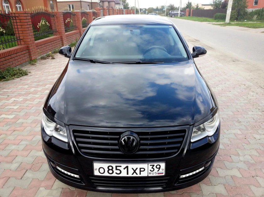 Фольксваген б6 черный