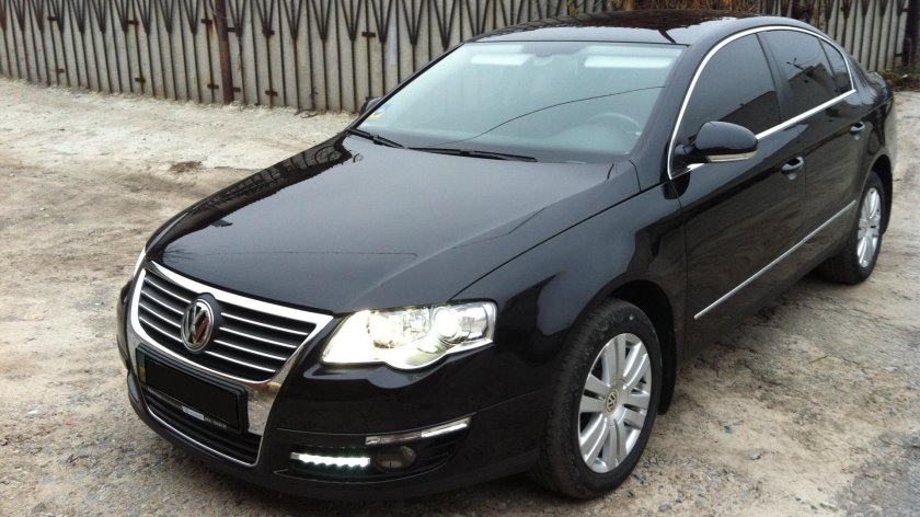 Фольксваген Пассат б6 седан черный