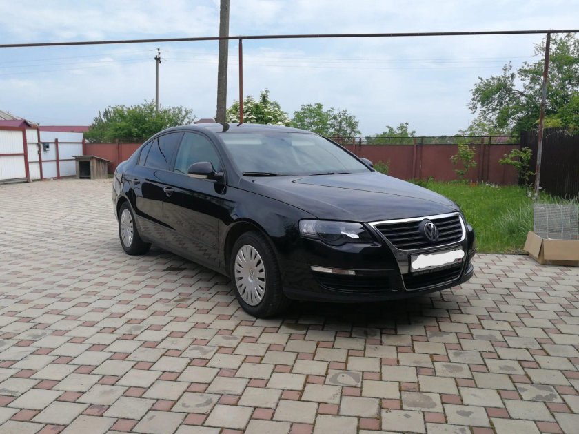 Passat b6 черный