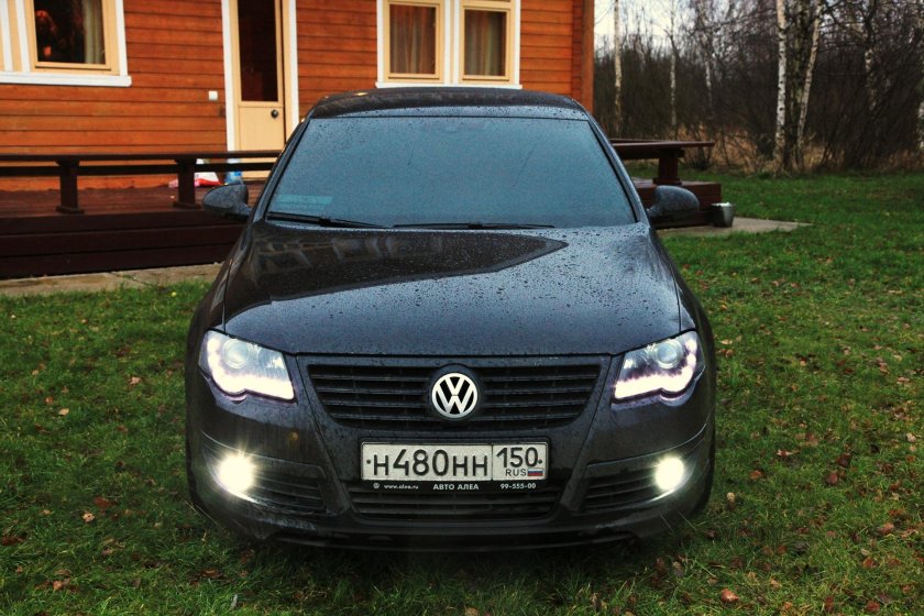 Фольксваген Пассат б6 черный