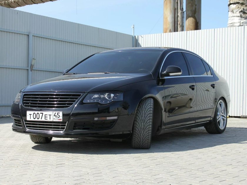 Фольксваген Пассат б6 антихром