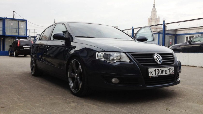 Фольксваген б6 черный
