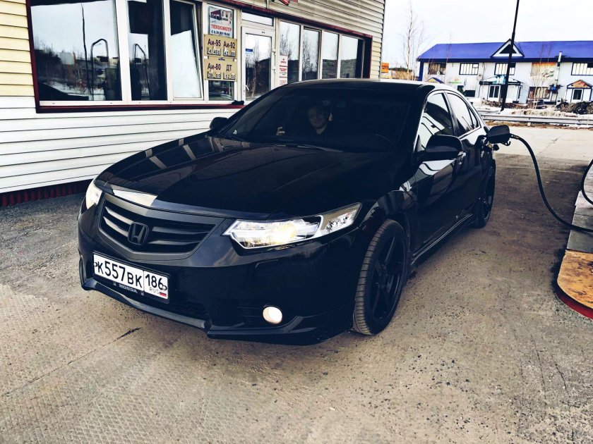Honda Accord 2008 антихром