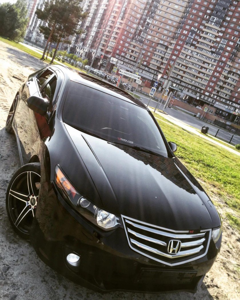Honda Accord 2008 черная